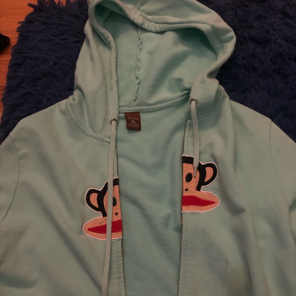 LIGHTLY USED CLASSIC RETRO PAUL FRANK HOODIE